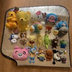 캐릭터 봉제인형 마스코트 대량 세트
