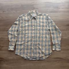 old Burberrys チェック柄 長袖シャツのサムネイル