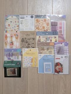 シール大量まとめ売り 14枚セット 手帳デコのサムネイル
