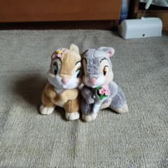 とんすけとミニバニのぬいぐるみのサムネイル