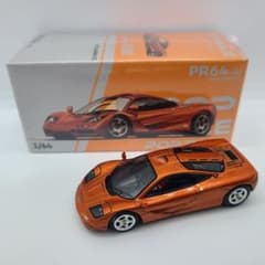 POP RACE 1/64 マクラーレン F1 オレンジ【新品】
