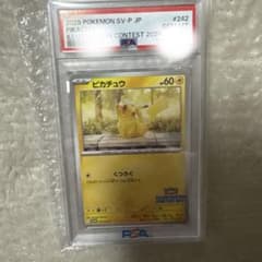 2024 ピカチュウ PSA10 イラストコンテスト - メルカリ