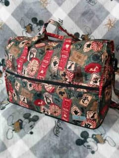 HAPI+TAS(ハピタス) 折りたたみボストンバッグ H0002 ミッキー柄のサムネイル