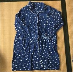 星柄 長袖 マタニティパジャマのサムネイル