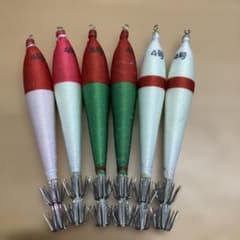 おっぱいスッテ　4号　6本セット　イカメタル　夜焚きのサムネイル