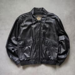 90s A-2型 レザージャケット 短丈 y2k シティーボーイ - メルカリ