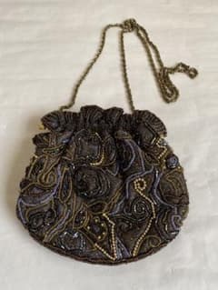 ビーズ刺繍 パーティーバッグ チェーンショルダーのサムネイル