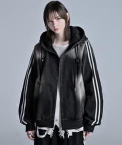 ADRER line sleeve track zip parker jackeのサムネイル