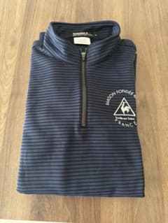 le coq sportif ゴルフウェア ハーフジップ 長袖トレーナーLLのサムネイル