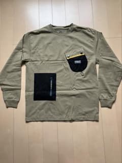 QUIKSILVER 長袖カットソー カーキ Mのサムネイル