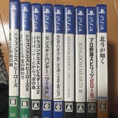 PS4ソフト　まとめ売りのサムネイル