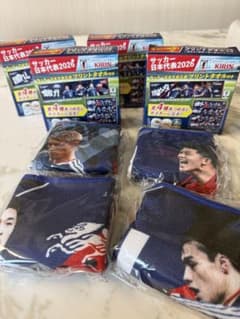 サッカー日本代表2026 プリントタオル 全4種セットのサムネイル