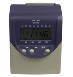 セイコー　 タイムカード タイムレコーダー QR-340　25シ103 セイコー タイムカード タイムレコーダー QR-340 25シ103 - メルカリ
