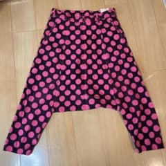 ギャルソン プリュス エバーグリーン 2009ピンクドット サルエル