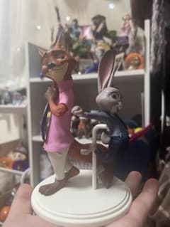 ズートピア フィギュア ニック・ワイルド ジュディ・ホップスのサムネイル