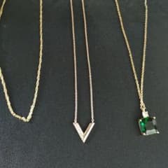 ネックレス 3本セット Cream dotのサムネイル