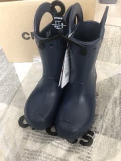 新品/未使用　クロックスレインブーツ　20cm 長靴のサムネイル
