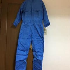 【格安】つなぎ　作業着　青のサムネイル