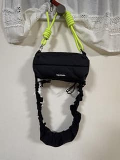 s*i様 Topologie サコッシュ ショルダーバッグ ブラックのサムネイル
