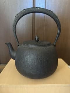 南部鉄器 小泉仁左衛門 鉄瓶 - メルカリ
