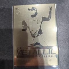 山崎福也　スーパーメタリックカード 山崎福也 スーパーメタリックカード - メルカリ