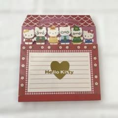 昔のハローキティ メモ帳のサムネイル