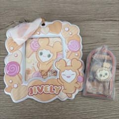TWICE LOVELYS JIVELYフォトフレームチョコがけボーロ＆チャームのサムネイル