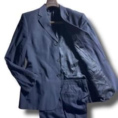 【XL】VERSACE CLASSIC ダブル スーツ セットアップ ネイビー XL】VERSACE CLASSIC ダブル スーツ セットアップ ネイビー