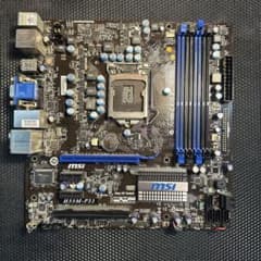 MSI H55M-P33 マザーボード 本体 - メルカリ