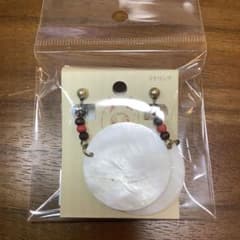 【新品未使用】サンの耳飾り　もののけ姫　ジブリ　公式　(イヤリング)のサムネイル