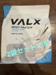 VALX ホエイプロテイン ヨーグルト風味 1000g×2袋のサムネイル
