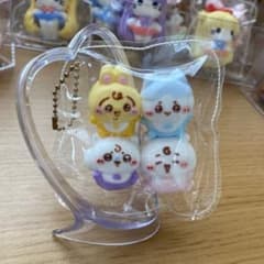 ☆ミニスクイーズ☆ちいかわハチワレうさぎモモンガセット☆のサムネイル