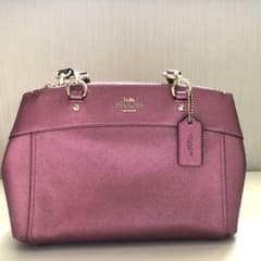 COACH コーチ ショルダーバッグ ピンクゴールドのサムネイル