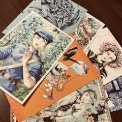 鳩山郁子ポストカードセットのサムネイル