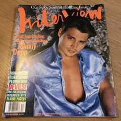 ジョニーデップ 雑誌 海外誌 interview
