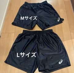ASICS ブラック バレーボールパンツ M/Lサイズのサムネイル