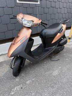 高出力2ストロークエンジン搭載のレッツII。千葉県野田市CA1PA。配送可能。のサムネイル