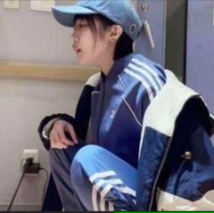 アディダスオリジナルス スーパースター ブルー グレー あのちゃん ジャージ m76849206923_1.jpg?1729473432