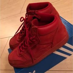 【送料無料】vans 赤 v2001mid red スニーカーのサムネイル