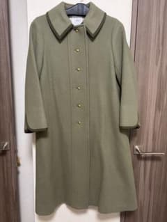 新品IENA LA BOUCLE カラーメルトン トリミングコート ロングコート 寒波SALE】IENA LA BOUCLEカラーメルトントリミングロングコート