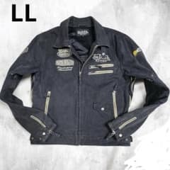 Von Dutchヴィンテージ加工ライダースジャケットLL ライディング Von Dutchヴィンテージ加工ライダースジャケットLL ライディング