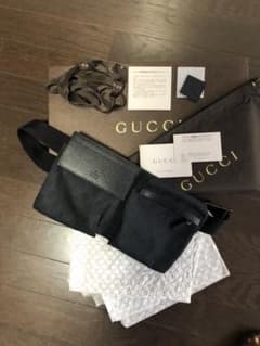 GUCCI グッチ 男女兼用 ウエストバッグ 中古品のサムネイル