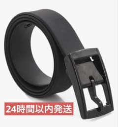 作業用 シリコンベルト メンズ 防水 バックル強化 空港検査対応 カット可能 黒のサムネイル