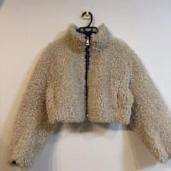 LIGHT CROP BOA BZ ライト クロップ ボア ブルゾンのサムネイル