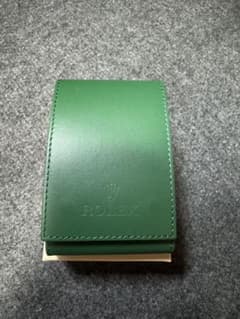 ROLEX グリーンレザーケース 非売品 ロレックス 未使用品 - メルカリ