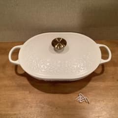 ルクルーゼ COCOTTE DESIGN FLEUR 31cm鋳鉄 - メルカリ