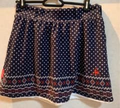 ルコックゴルフ  ノルディック柄スカートのサムネイル