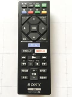 SONY 純正 BDリモコン　RMT-VB101J 動作確認済み　未使用に近いのサムネイル