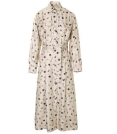 白タグ Max Mara ホースプリント シルクワンピース ドレス - メルカリ