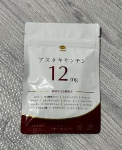 AstaiN アスタキサンチン 12mg 60日分 サプリメントのサムネイル